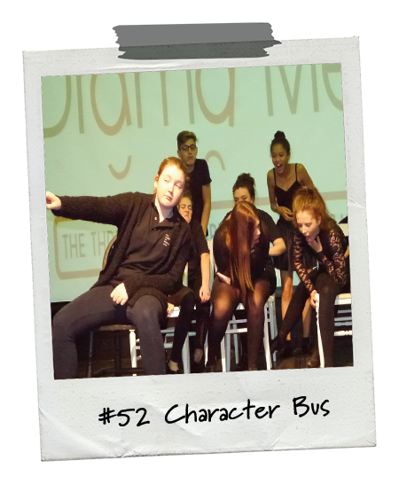 Drama Menu activity Character Bus